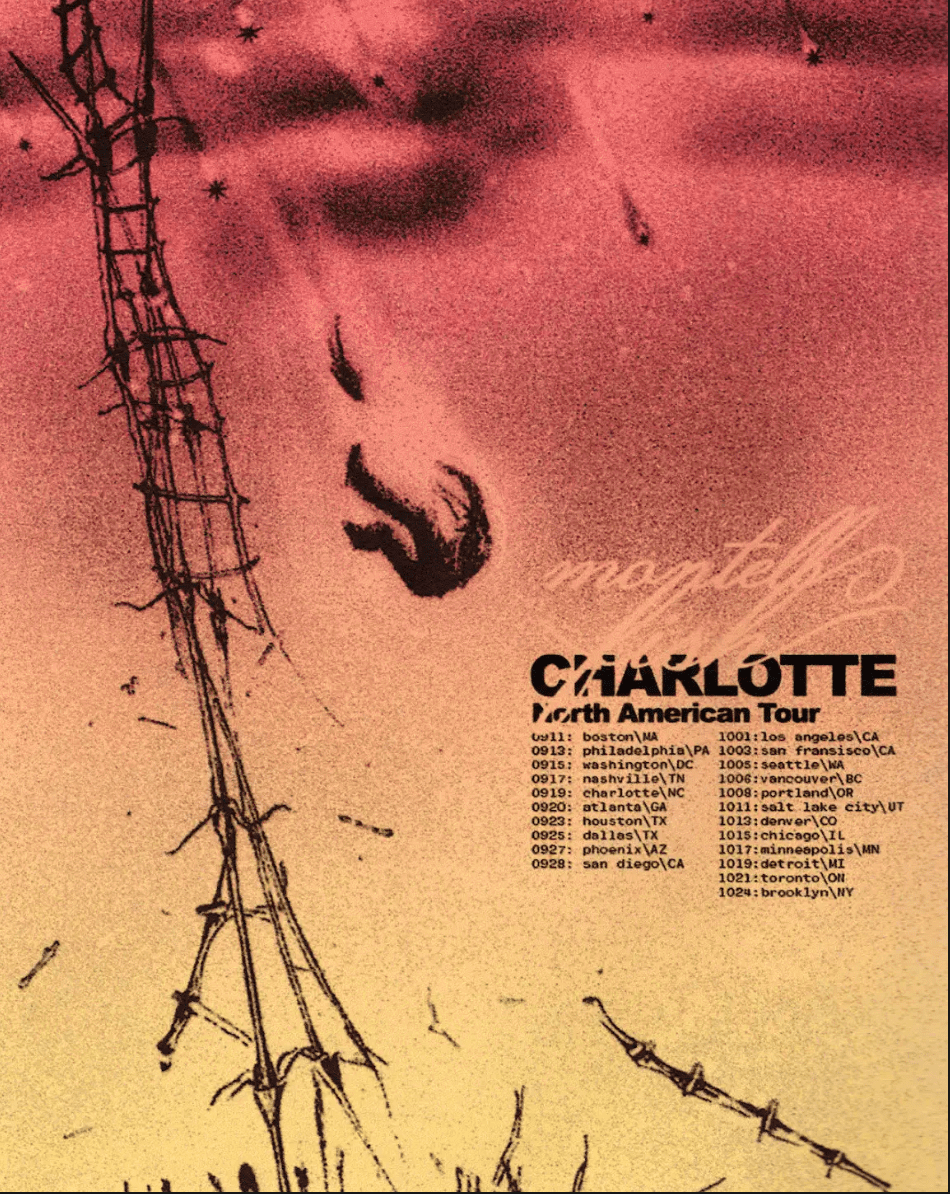 Montell Fish Tour Poster 2025